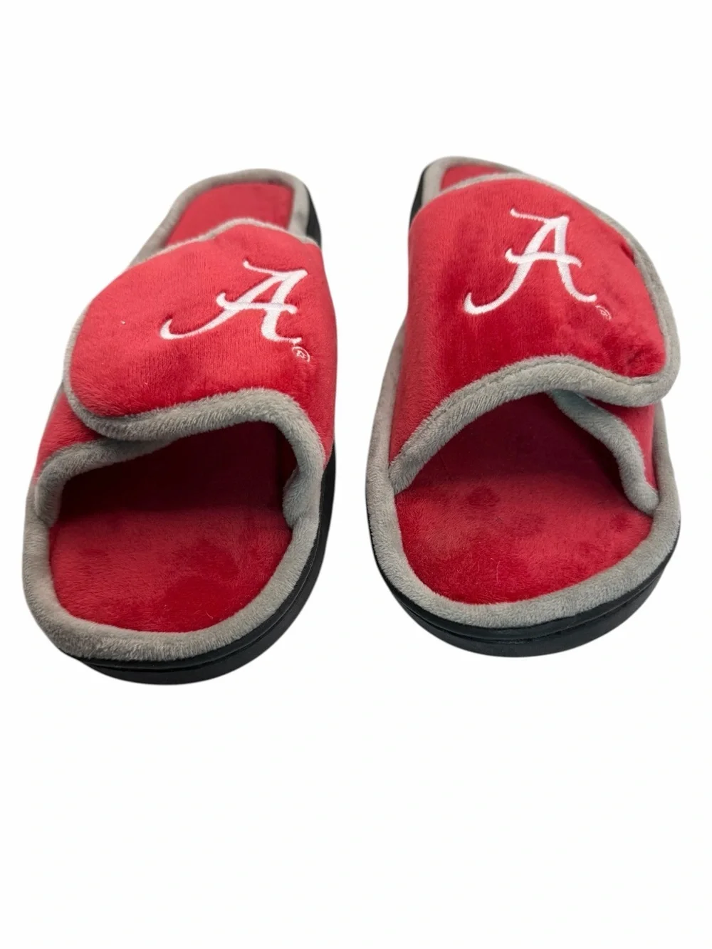 Alabama Crimson 'A' Red Slide Slippers